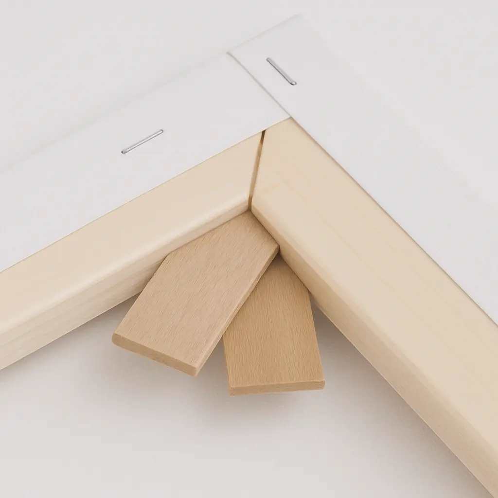 Canvas frame structure delivered by Visioneria